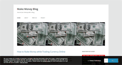 Desktop Screenshot of makeblogmoney.com